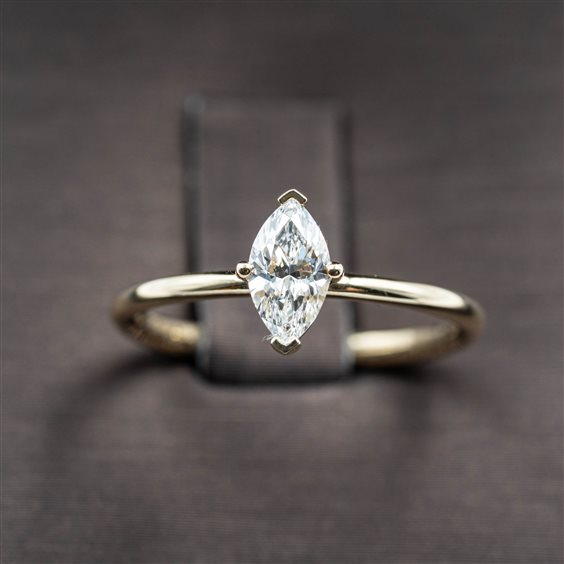 Ring Lux Gioielli Woman in Yellow Gold Diamante 0.50 Ct ANL3543;050;V;GI - ANL3543;050;V;GI
